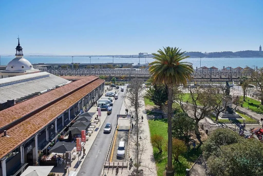 Modern Apartment Roof Top View Lisbon Portugal