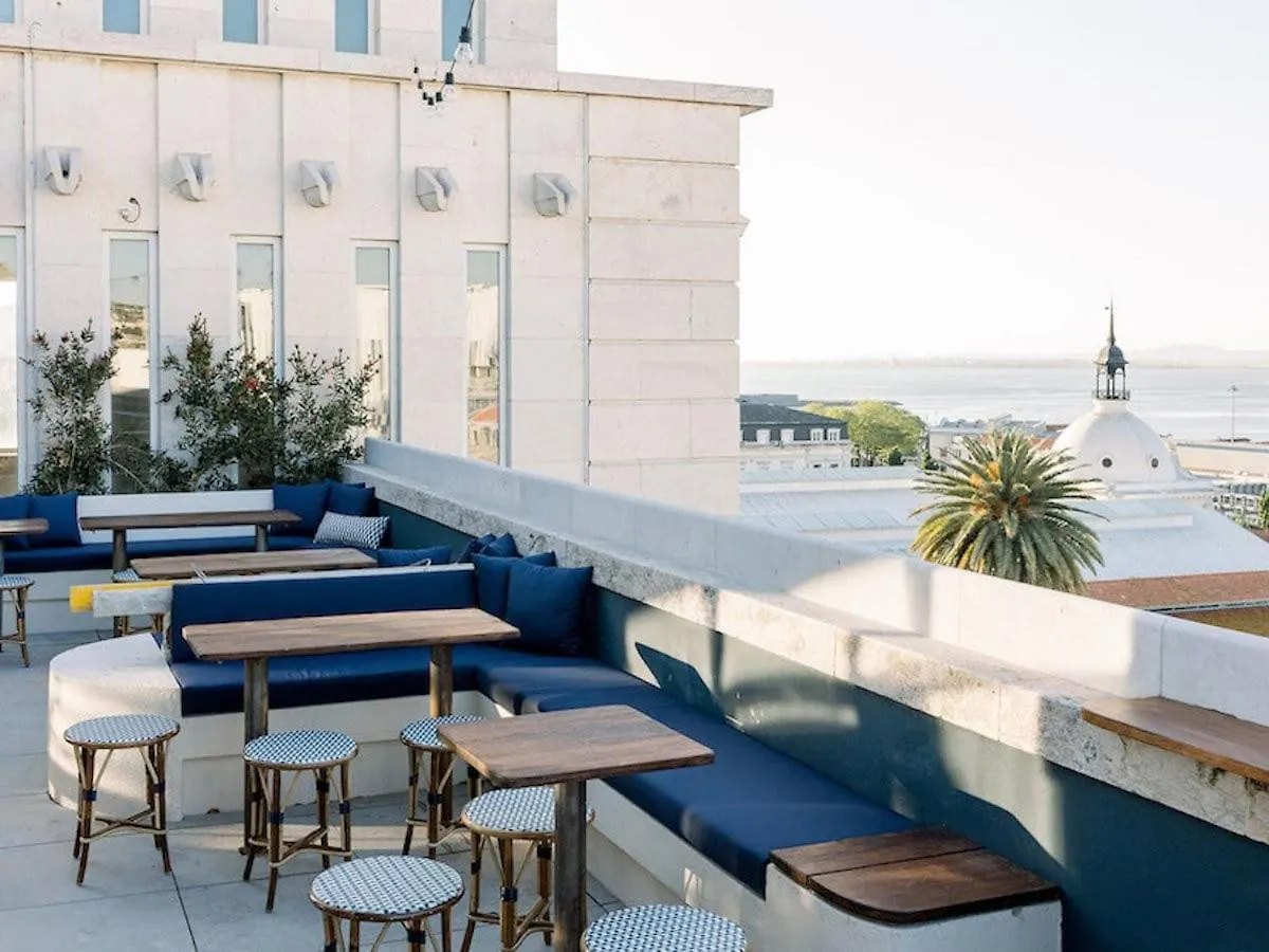 Modern Apartment Roof Top View Lisbon